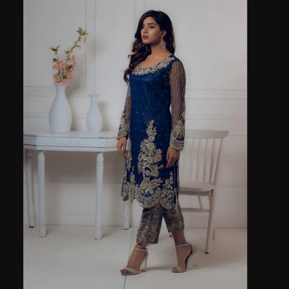 Rizwan Ahmed - Azure - S - Picture 1 of 3